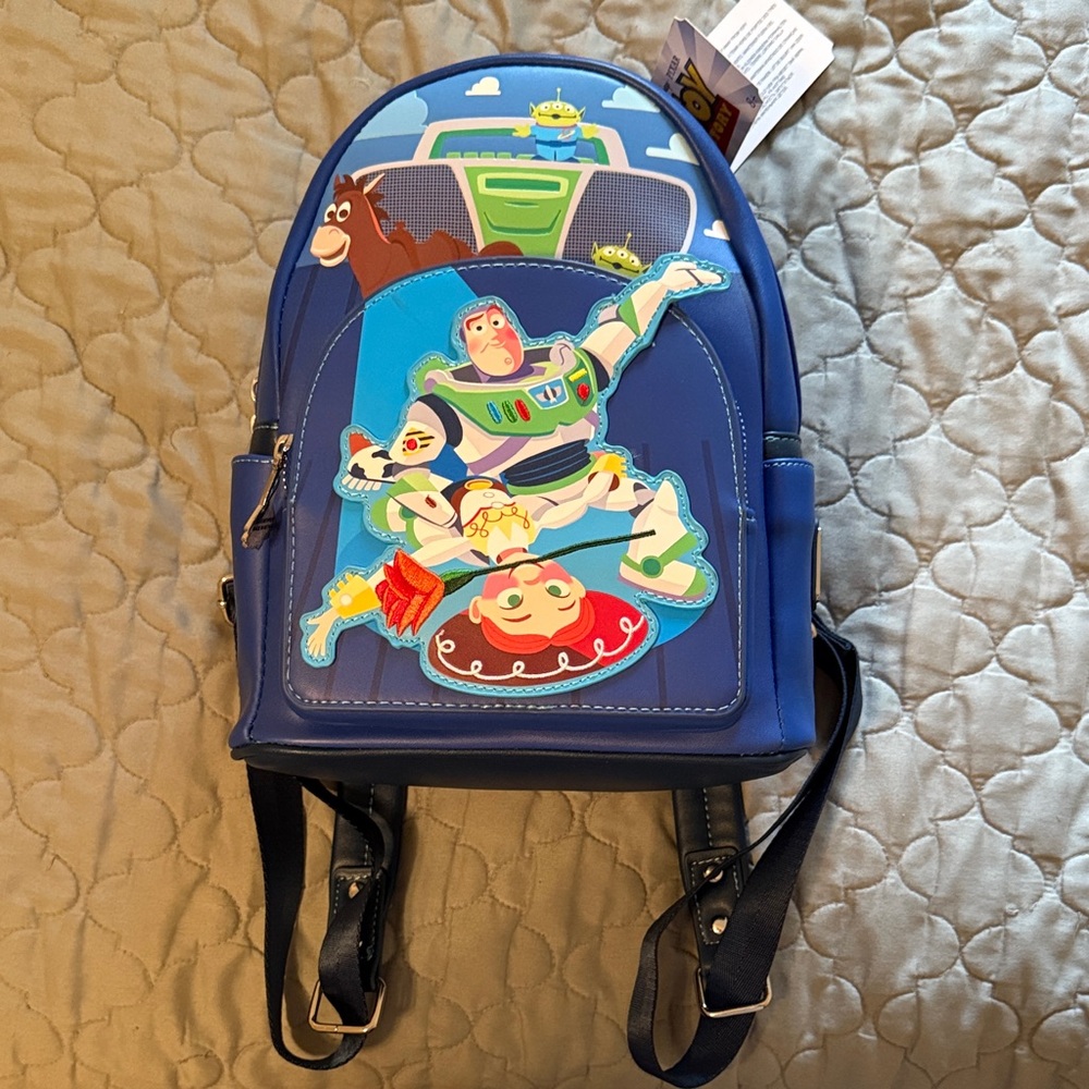 Loungefly Blue Pixar Backpack